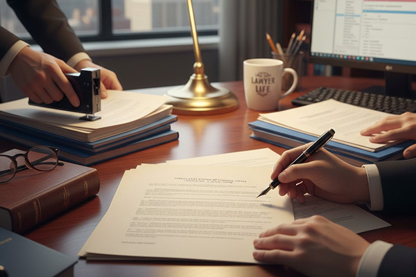 GST litigation specialist preparing a formal appeal for a business dispute